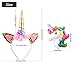 Daisyformals Unicorn Rainbow Tutu Skirt (8 Pack) for Little Girls Dress Up with Unicorn Headband and Wings