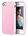 iPhone 5S Case,iPhone SE Case,Dmix Cute Apple Protective Case Soft Bumper Cases Shockproof Hybird Rubber Slim Case Anti-scratch Shell Dual Color TPU Back Cover for iPhone 5S SE 5 (White/Pink)