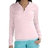 Barely Pink Beach Hoodie - 3 Button Ribbed Hoodie