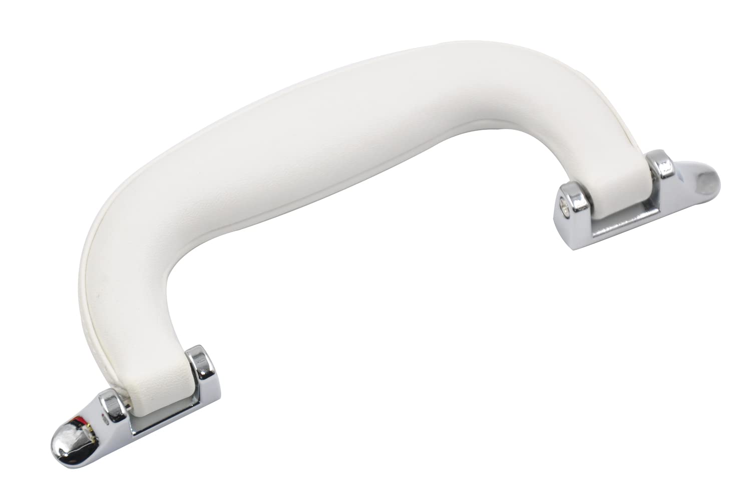 ChenXi Shop 1 Pieces PU Leather Handle for Guitar Musical Box Handbags Gift Boxes Wine Boxes Luggage Toolbox Trolley Instrument Case White Silver