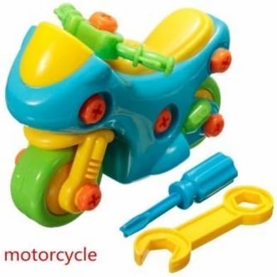 Puzzle Building Toys Develop Learning Fun Tools NEW EDS Build A Train Kids Toy (motorcycle) by Lovestore2555