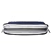 MOSISO Laptop Sleeve Compatible with 13-13.3 inch MacBook Pro, MacBook Air, Notebook Computer, Diamond Foam Neoprene Bag with Small Case, Navy Blue