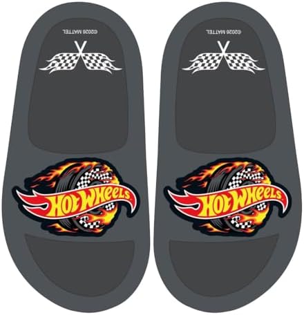 Chanclas Flip Flop Hot Wheels para Niño y Niña – Sandalias de Playa Hot Wheels Infantiles Antideslizantes, Chanclas Cómodas y Ligeras para Piscina, Verano y Uso Diario
