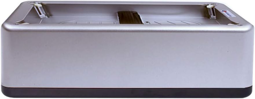 Feifei Automatic Shoe Cover Dispenser with 200pc Disposable Plastic Boot &Shoe Cover, Perfect for Medical, Home& Office Non-Slip (Color : Silver)