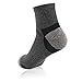 Ankle Socks, Men's Athletic Socks,Cotton Sports Socks White, Gray, Black, 9-11, 3 Pairs (Shoe Size 7-13)