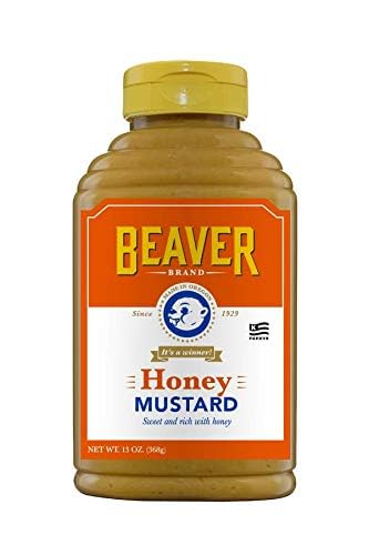 BEAVER BRAND SWEET HONEY MUSTARD, 13OZ, SWEET MUSTARD...
