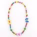 Unijew Kids Jewelry Colorful Bead Candy Fashion Jewelry Necklace Bracelet Set for Little Girls Children