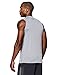 Under Armour Men's Raid Sleeveless T-Shirt, True Gray Heather/Steel, X-Large