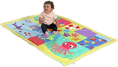 chad valley baby bright ocean large playmat