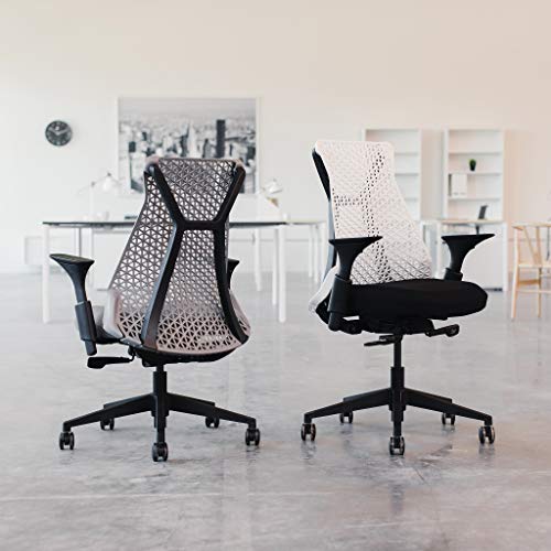 Bowery Fully Adjustable Management Office Chair (Red/Black