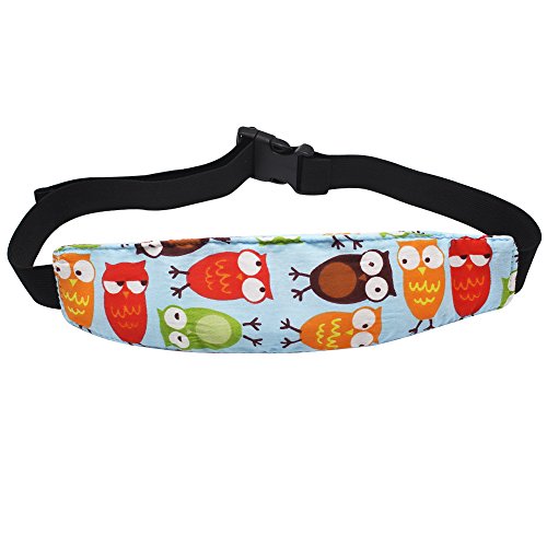 image for Hysagtek Baby Stroller Seat Head Support Band Adjustable Strap for Tra