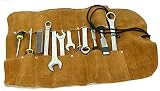 UJ Ramelson Leather Tool Roll Holder 12 Pocket Chisels Hammers Gouges Pouch view 2