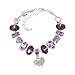 Truly Charming My Amazing Daughter Silver Plated Charm Bracelet Supplied in A Special Themed Gift Box