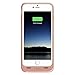 mophie Juice Pack - Protective Battery Case for iPhone 6s Plus/6 Plus (2,600mAh) (Renewed) (Rose Gold)