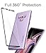 Spigen Thin Fit 360 Designed for Galaxy Note 9 Case (2018) Tempered Glass Screen Protectors Included - Lavender