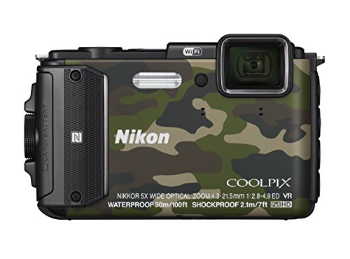 Nikon デジタルカメラ COOLPIX AW130 カムフラージュグリーンの商品画像