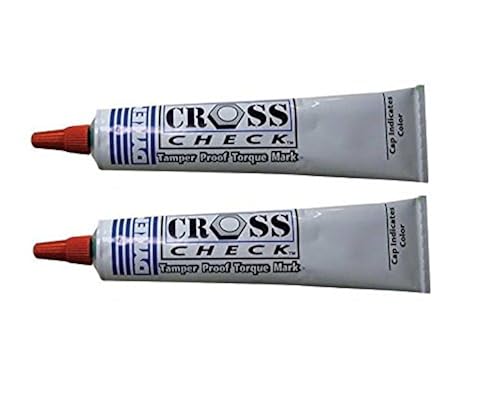 Dykem Cross Check Tamperproof Marker Torque Seal 1 Oz Tube 2 Pack Red In Oman Whizz Lubricants And Oils