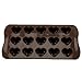 Heart-shape Silicone Ice Chocolate Cake Jelly Candy Mould Mini Tray Pan Cube (1pcs)