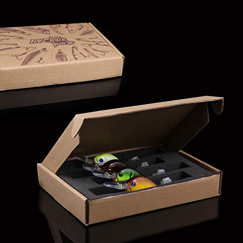 image for RUNCL Anchor Box - Deep Diving Crankbaits DDC112, Wobbler Fishing Lure