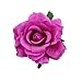 Lovefairy Beautiful Rose Flower Hair Clip Pin up Flower Brooch for Party Travel Festivals