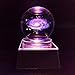 JINGDIAN Crystal LED Galaxy W/Multicolor Lamp Light Ball