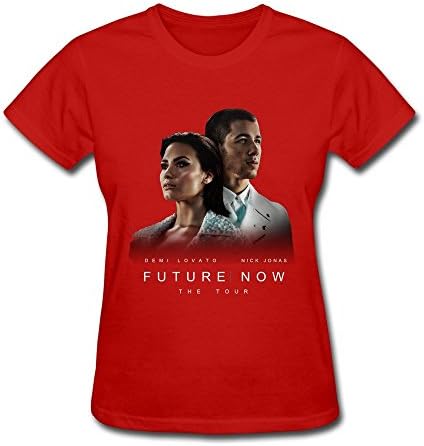 Gosts Future Now Tour 2016 By Demi Lovato And Nick Jonas Woman T-Shirt Red