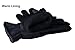 OZERO Deerskin Suede Leather Palm and Polar Fleece Back with Heatlok Insulated Cotton Layer Thermal Gloves, Large - Grey-Black