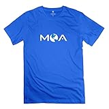 JJTD Men's BMW Motorcycle Owners Of America T-Shirt RoyalBlue US Size M