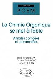La  chimie organique se met à table
