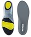 Grey Size 8 Running Shoes Inserts for Men Women, Athletic Arch Comfort Insole