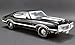 1970 Oldsmobile 442 W-30 Ebony Black with White Interior Limited Edition to 420 Pieces Worldwide 1/18 Diecast Model Car by Acme A1805609