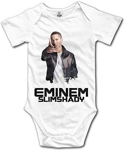 Hoicp Eminem Baby's Climbing Clothes White