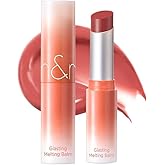 Glasting Melting Balm - High-Shine, Hydrating Tinted Lip Balm - Buildable Gloss & Vegan Formula - Korean Glossy Lip Balm with Shea Butter 0.12 oz (#14 Dear Apple)
