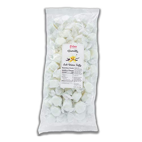 Forbes Candies Salt Water Taffy, Vanilla, 1 Lb
