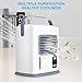 SGODDE Portable Air Conditioner Fan, 2019 Latest USB Mini Personal Air Cooler Fan, Mini Cooler, Desktop Cooling Fan, Table Fan for Bedroom, Travel, Office
