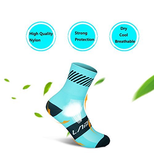 Compression Socks For Women and Men | Fits Most Wide Calfs - Great for Varicose Veins, Leather Riding Boots (Black, L)
