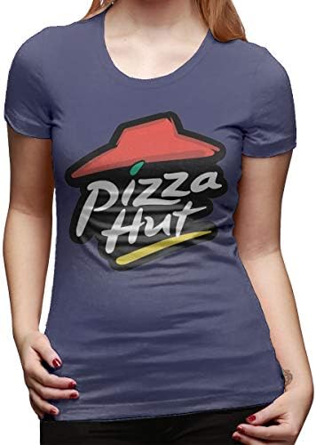 UESEU Designer Women's Pizza Hut Logo Short Sleeve T Shirts