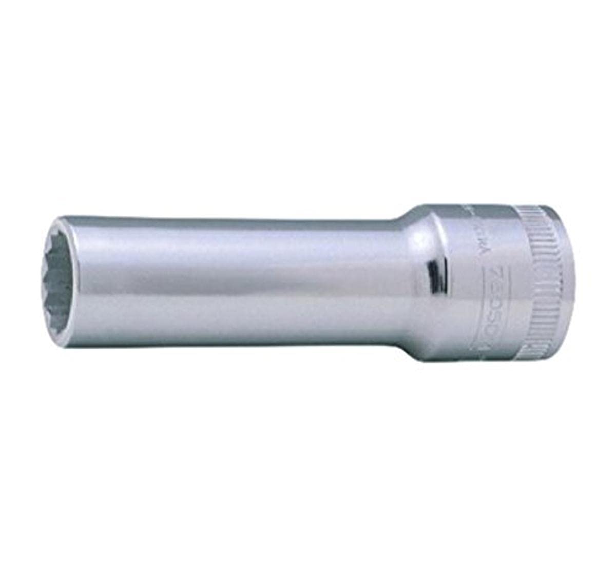 Bahco 7805DM-21 Bi-Hex Deep Length Socket, Silver, 1/2-Inch, 21 mm