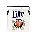 Miller Lite Retro Ice Chest Cooler with Bottle