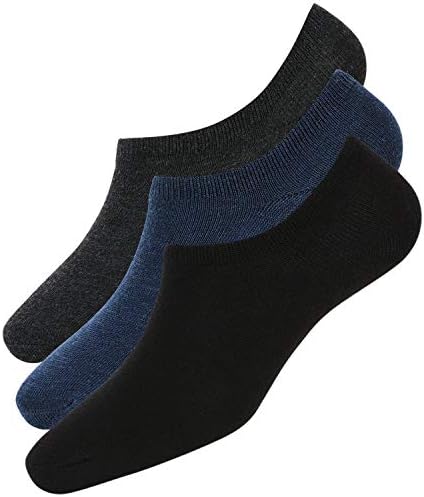 Sio™ 100% Terry Cotton Loafer Socks,Ankle Socks No Show Socks Casual Low Cut Thin Loafers Non Slip For Men and Women (3 Pairs