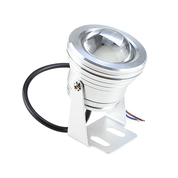 AGPtek-Stainless-Steel-IP68-Waterproof-12V-10W-Underwater-LED-Boat-Spotlight-RGB-Underwater-LED-Pond-Light-Submersible-Fountain-Light-with-Remote-Controller