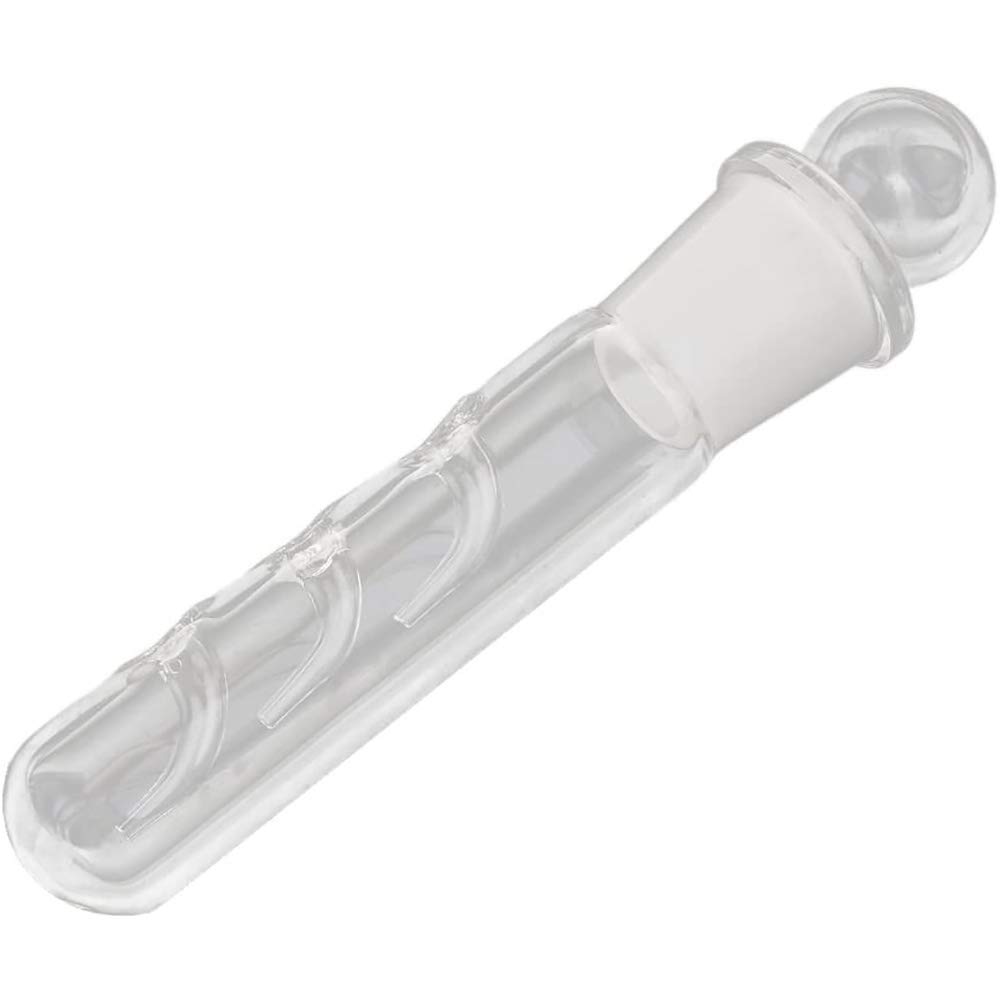 POFET Crystal Glass Planaria Trap Worm Catch Pen Shrimp Leeches Catcher - Transparent, Three Holes