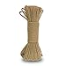 Thick Twine 5MM Jute Twine 65 Feet 3 Ply Natural Jute Rope Biodegradable Strong Jute Cord for Arts Crafts DIY Decoration Gift Wrapping