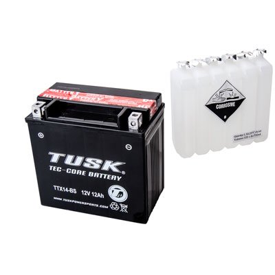 Tec-Core Battery with Acid TTX14BS Maintenance-Free for Buell XB9S LightningÃ‚ 2003-2006