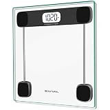 Beautural Precision Digital Body Weight Bathroom Scale with Lighted Display, Step-On Technology, 400 lb