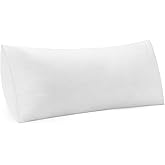 MIULEE 14x22 Inch Pillow Insert, Throw Pillow for Bed Sofa Couch Rectangle Decorative Lumbar Virgin Microfiber Stuffer