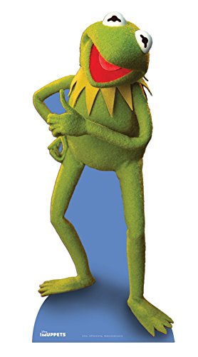 Star Cutouts Pappaufsteller von Kermit der Frosch