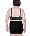 Max-shape High Waist Cincher Weight Loss Slimming Shapewear For Women Plus Size (6XL, Black)
