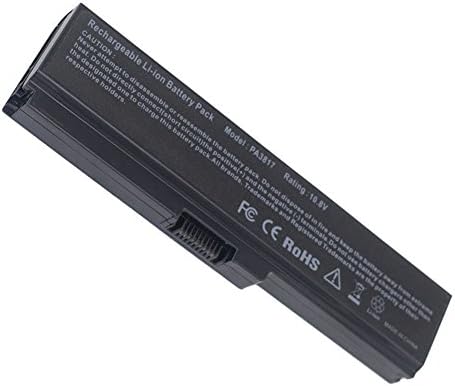 YNYNEW Replacement Laptop Battery for Toshiba Satellite C600 C600D C640 C640D C645D C650 C650D C655 C655D C660 C660D C670 C675 C675D PA3728U-1BRS PA3780U-1BRS PA3817U-1BRS PABAS116 PABAS117