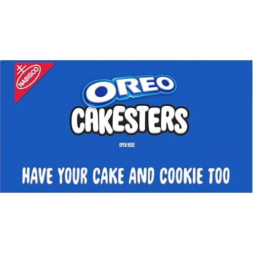 OREO CAKESTERS SOFT SNACK CAKES, 5 – 2.02 OZ SNACK PACKS
